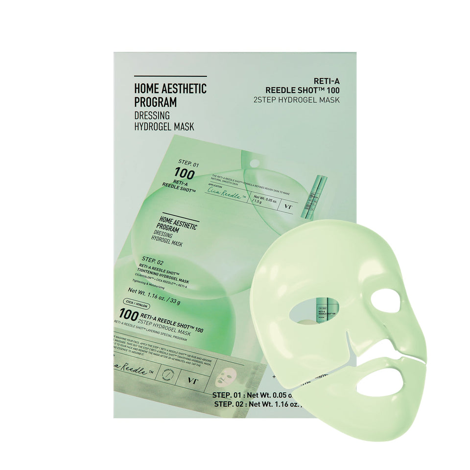 VT Cosmetics Reedle Shot 100 2-Step Hydrogel Mask – PDRN