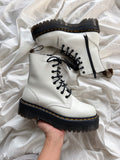 Botas Dr. Martens Jadon White Talla 39 Col