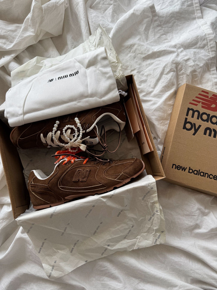 NEW BALANCE X MIU MIU BROWN 🧸🦦🥮