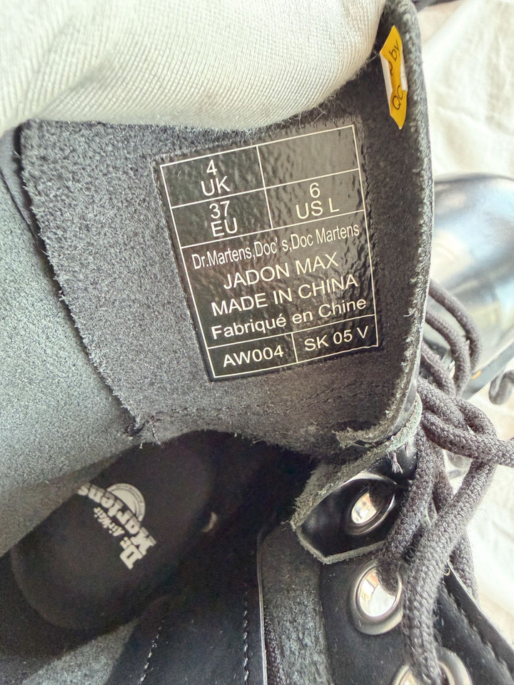 Botas Dr. Martens Jadon Max BLACK Talla 37 col