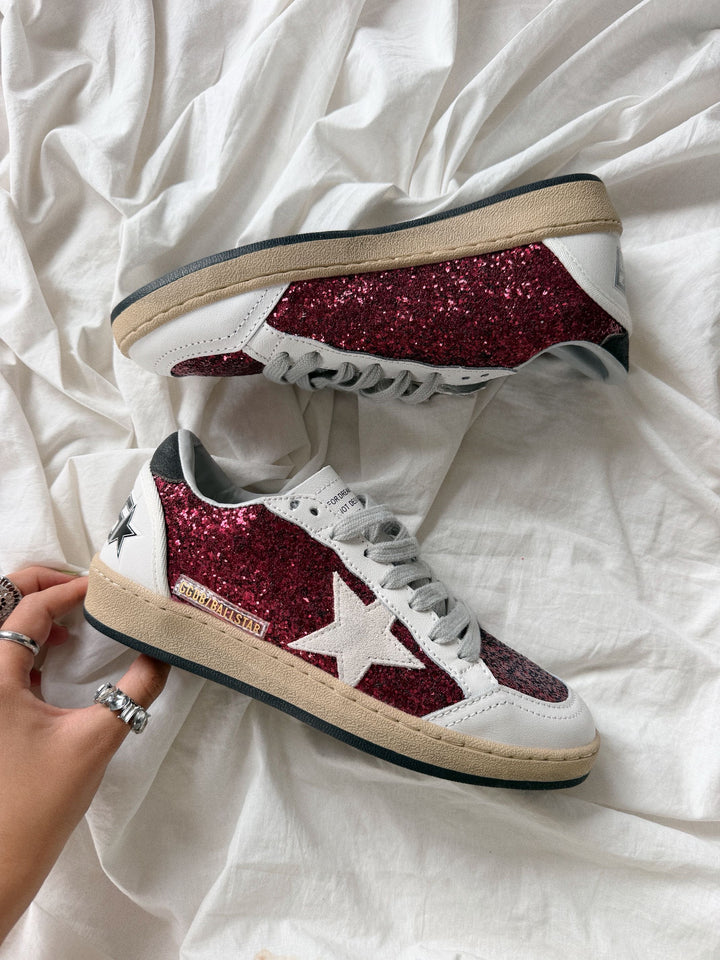 Tenis GG Ball Star Glitter Red