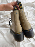 NEW Botas Dr. Martens 1460 Pascal Max Talla 38 col Pistacho