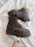 Dr. Martens Sinclair Flower Dark Brown Grizzly 39 Col