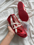 BALLET ONITSUKA TIGER RED METALIC