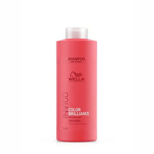 Wella Professionals Invigo Brilliance Shampoo | Cabello Teñido | 1 Litro