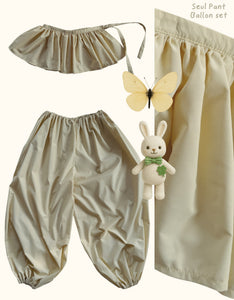 Seúl Pant Ballon Set Butter