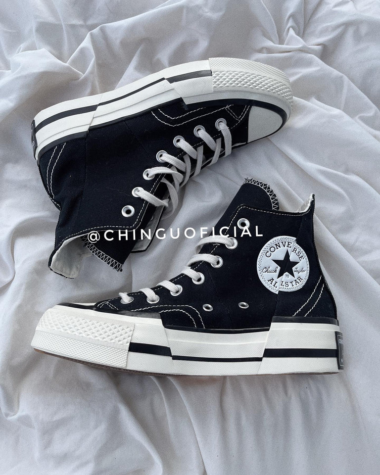 Plataforma Chuck 70 Plus Egret Black 🖤🐼