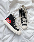 COMME DES GARÇONS PLAY NEGRO