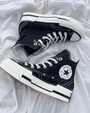 Plataforma Chuck 70 Plus Egret Black 🖤🐼